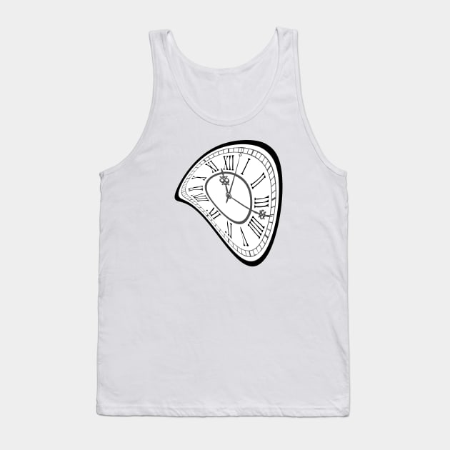 Wobbly classic clock Tank Top by It'sMyTime